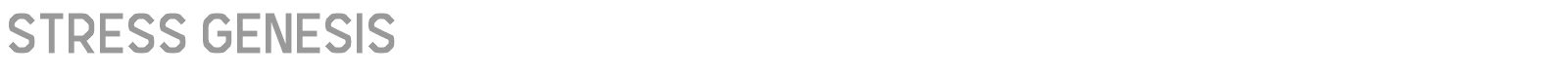 Stress Genesis font preview